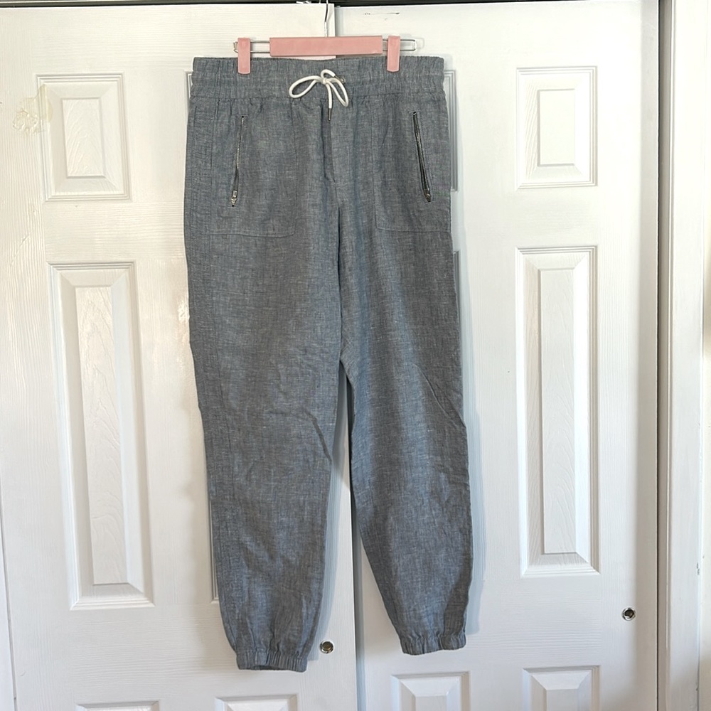 Athleta Cabo linen jogger 12T tall